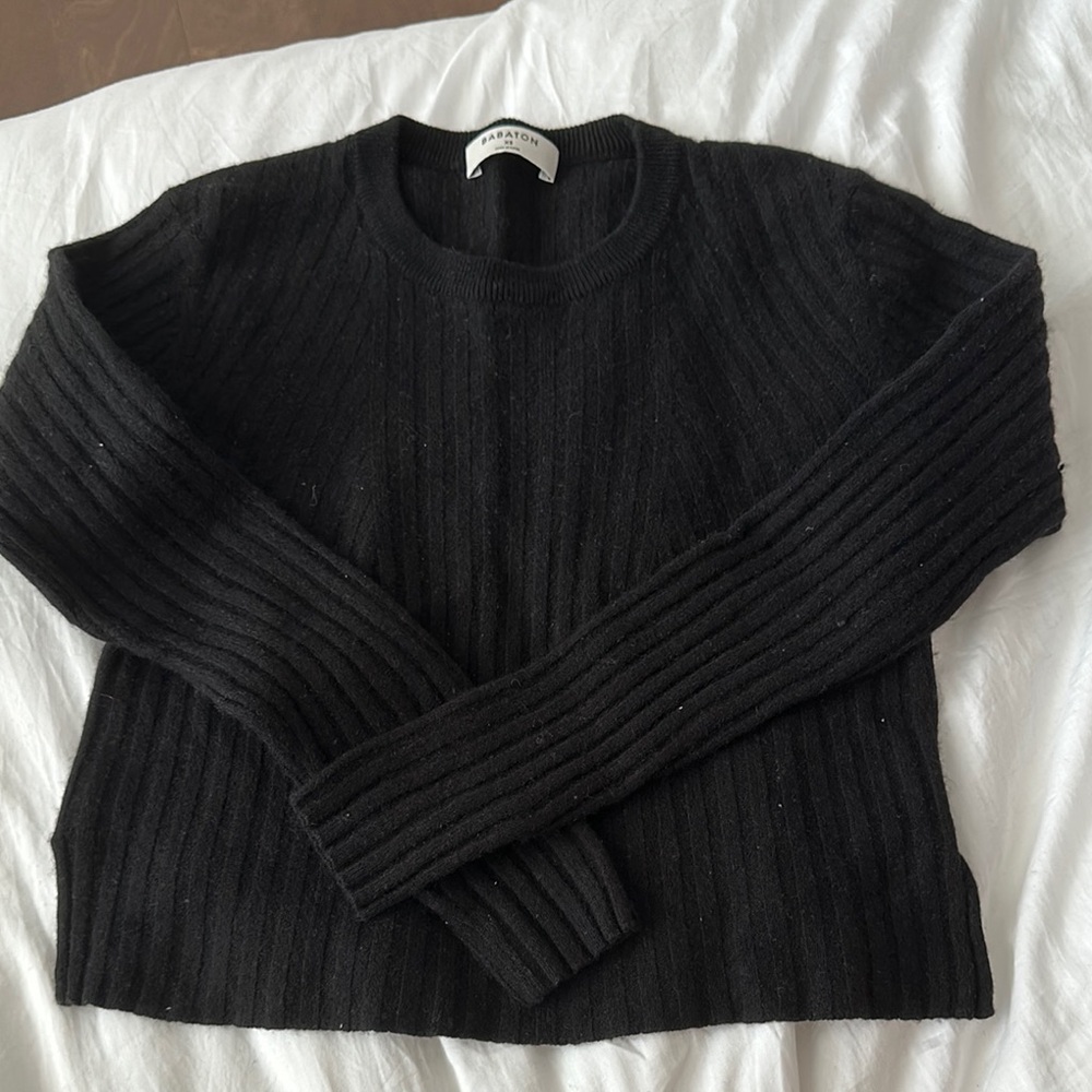 Babaton Nathanial cropped sweater top XS
